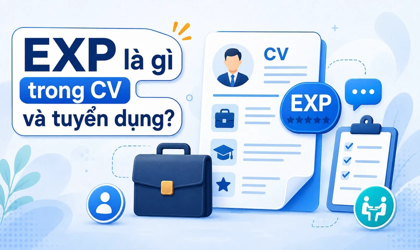 EXP là gì trong CV và tuyển dụng?