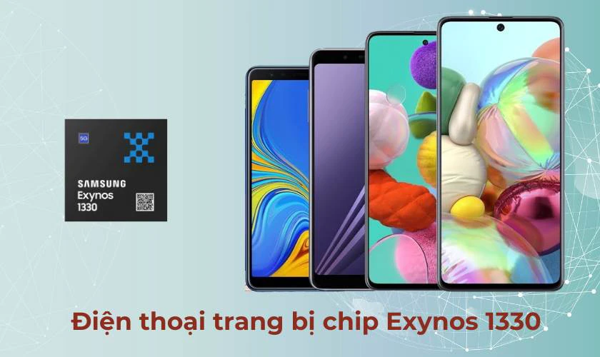 Các dòng điện thoại trang bị chip Exynos 1330 vs Snapdragon 680