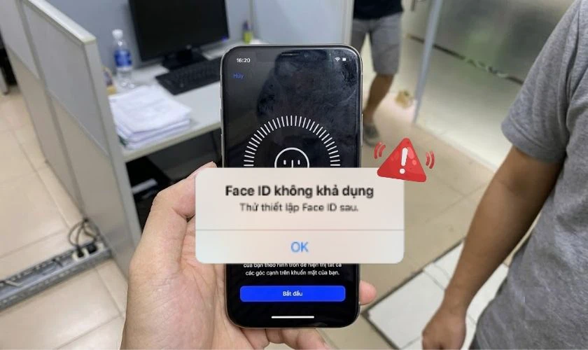 Face ID bị tắt nguyên nhân do đâu?