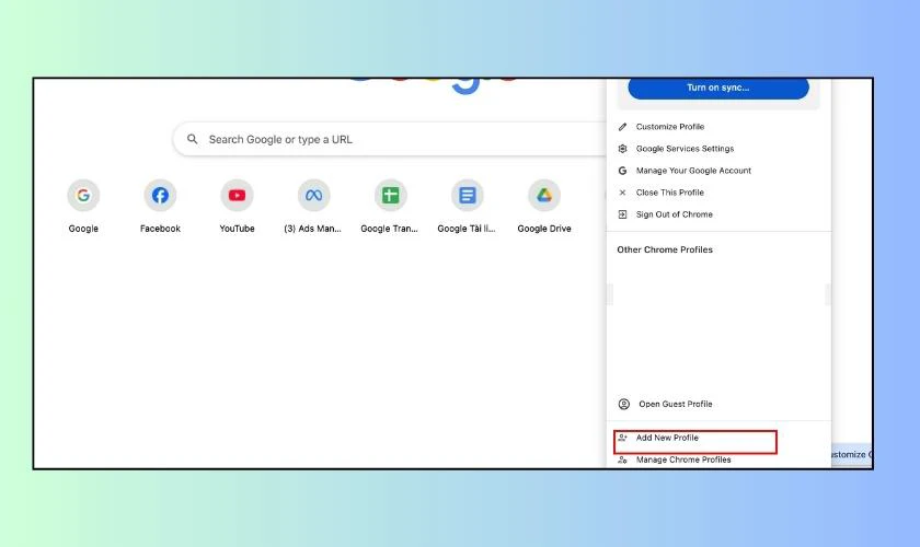 C&aacute;ch đăng nhập nhiều t&agrave;i khoản Facebook tr&ecirc;n m&aacute;y t&iacute;nh