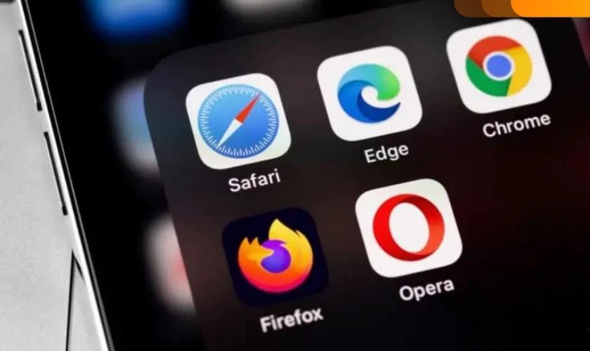 Đăng nhập bằng tr&igrave;nh duyệt web tr&ecirc;n điện thoại