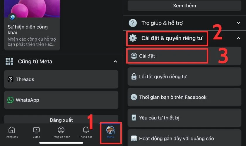 Kiểm tra lại số điện thoại của tài khoản sử dụng