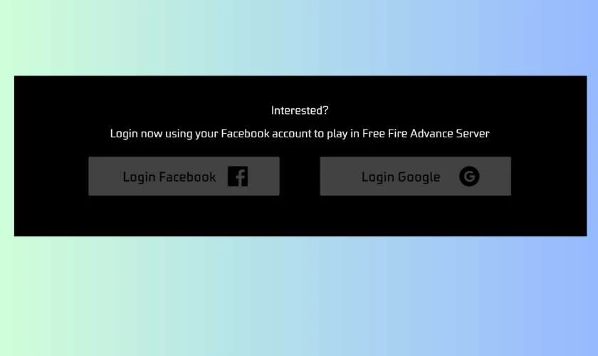 Cách đăng ký FF Advance Server nhanh chóng