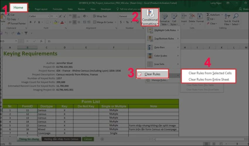 C&aacute;ch khắc phục file Excel bị nặng: Thường xuy&ecirc;n dọn dẹp file