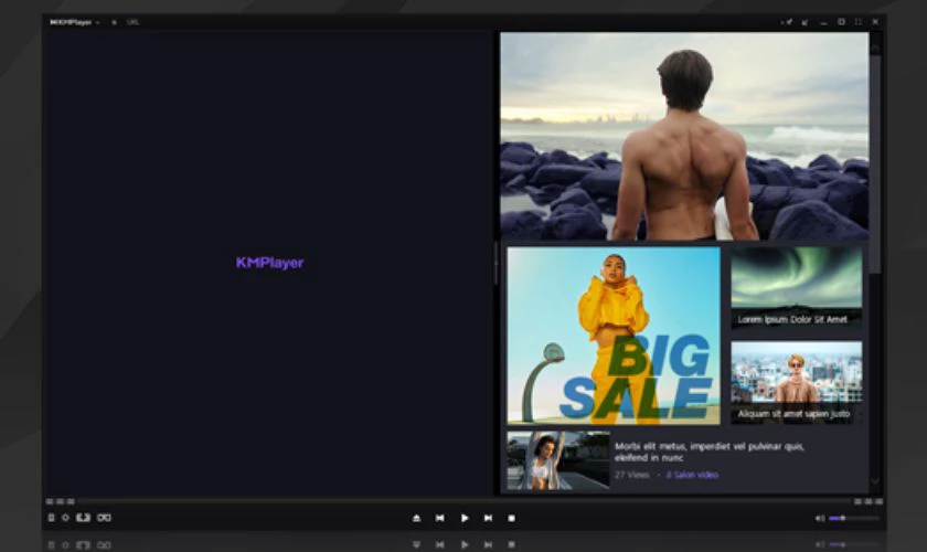 Phần mềm hỗ trợ đọc file MKV KMPlayer