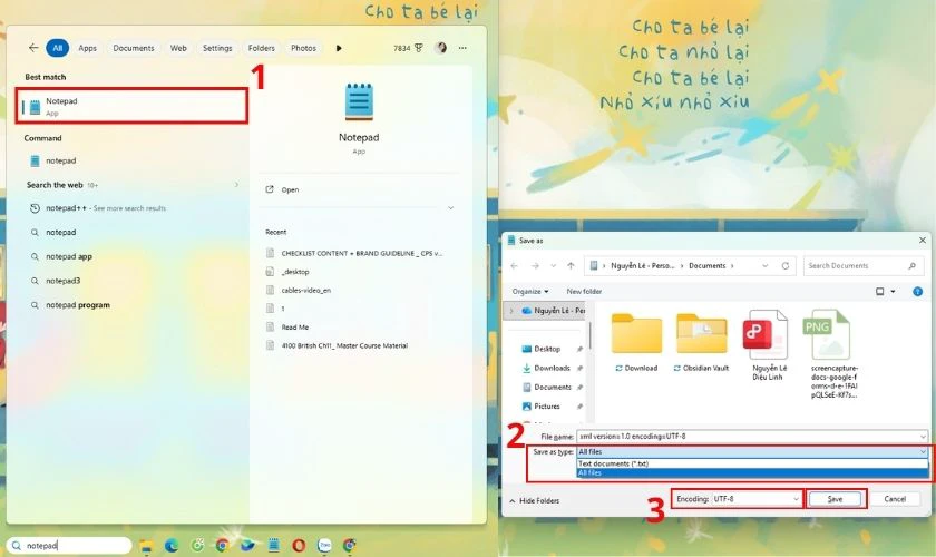 Cách tạo file XML trên Windows