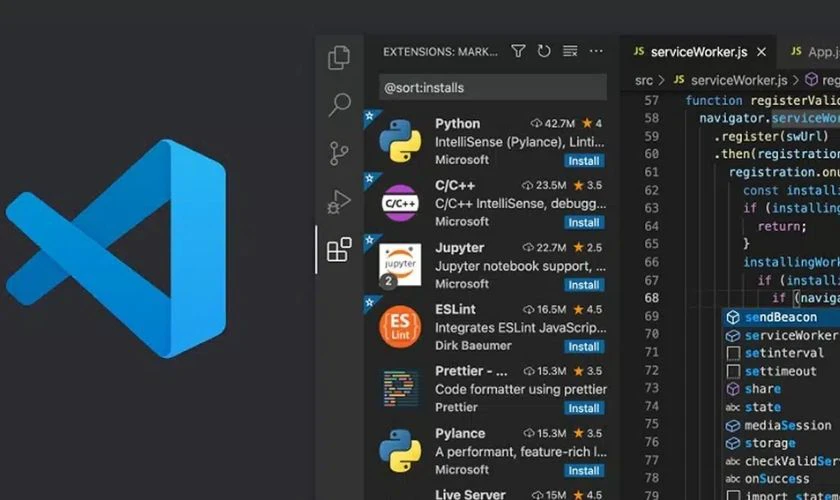 Visual Studio Code (VS Code) là trình soạn thảo mã nguồn hiện đại do Microsoft phát triển