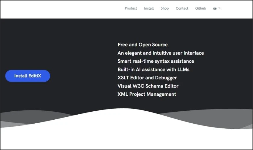 EditiX XML Editor là trình biên tập XML mạnh mẽ