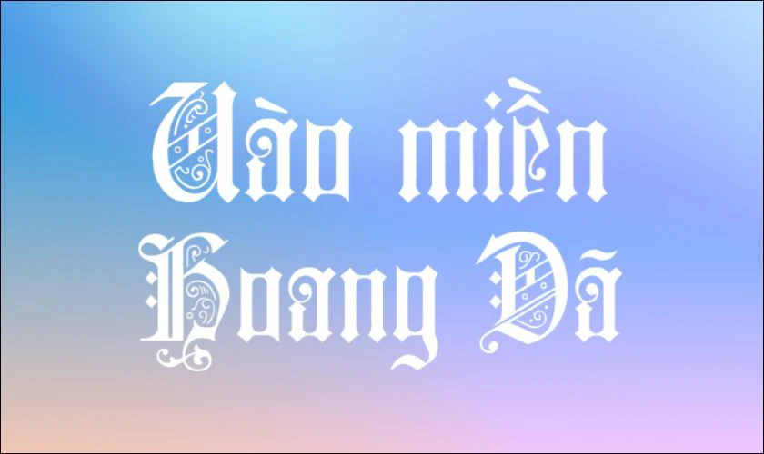 Font Việt hóa UTM Colchester