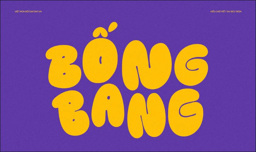 Kooky Cloud Việt Hóa – Bubble Font