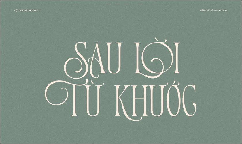 TAN - VARIETY Việt Hóa – Font All Caps