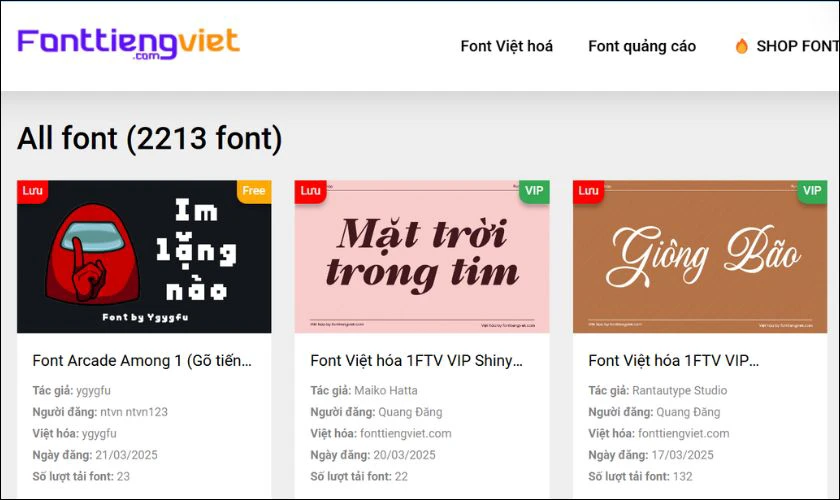 Web hỗ trợ tìm và tải Font chữ 30/4 1/5 tốt nhất 2025