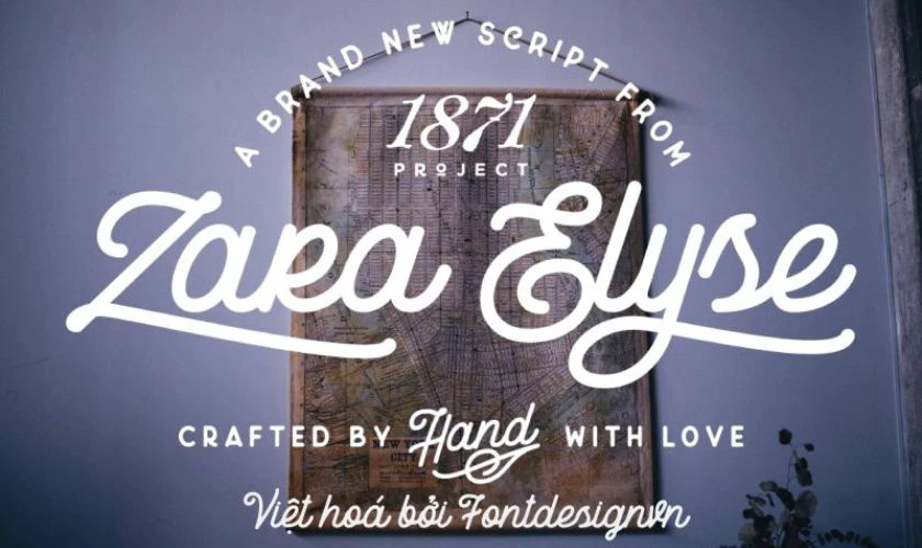 SVN Zara Elyse Font