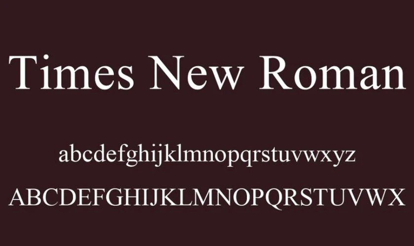 Font chữ đẹp được ưa chuộng nhất thế giới