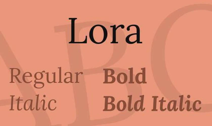 Font chữ Lora