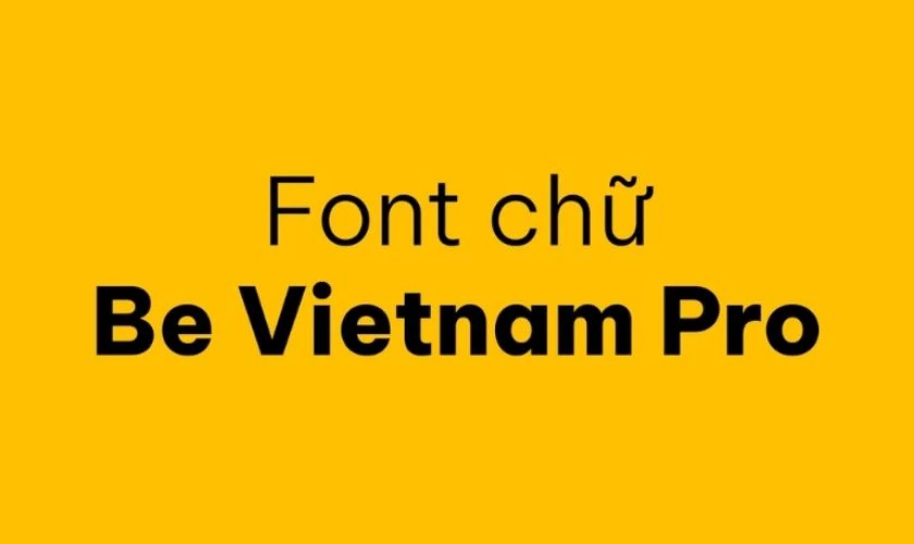 Font chữ tiếng Việt đẹp