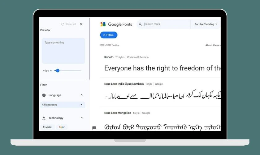 Cách tải về và cài đặt font chữ tiếng Việt trên Windows 10