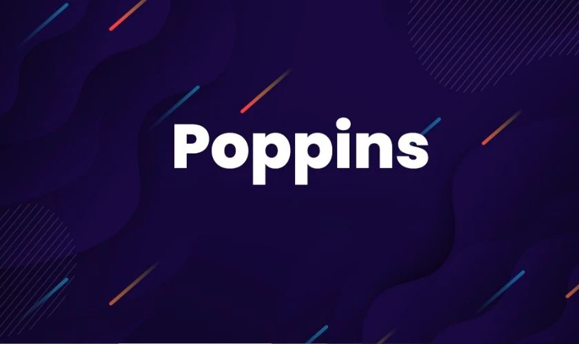 Poppins là font sans-serif tiếng Việt đẹp
