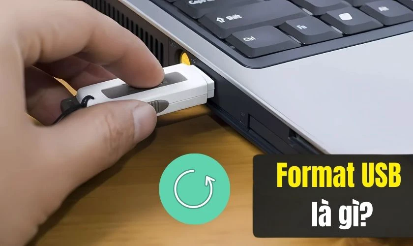 Format USB l&agrave; qu&aacute; tr&igrave;nh x&oacute;a to&agrave;n bộ dữ liệu v&agrave; thiết lập lại hệ thống
