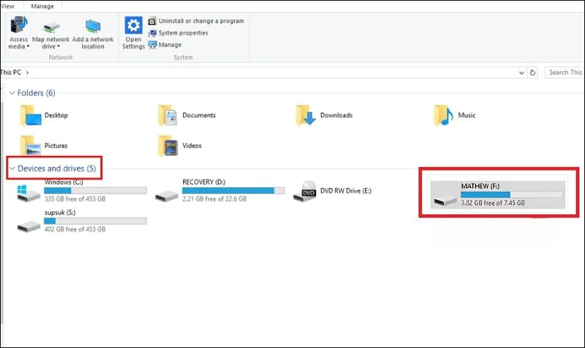 C&aacute;ch Format USB bằng Command Prompt