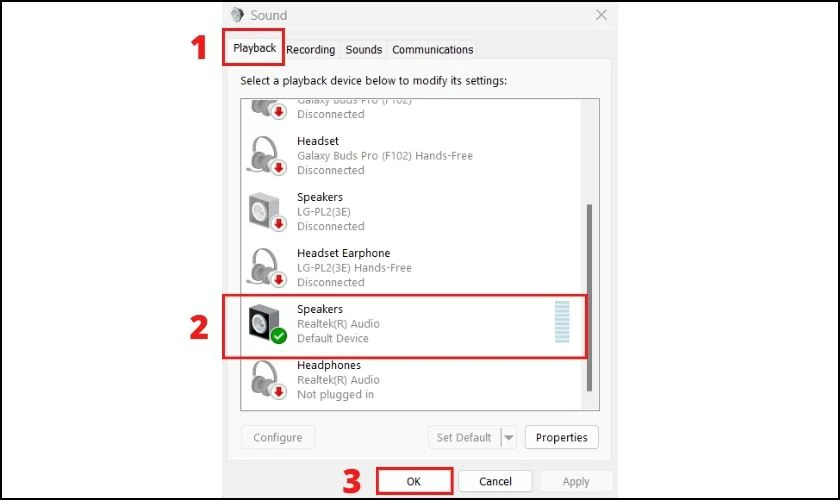 C&aacute;ch sửa lỗi cắm loa v&agrave;o laptop kh&ocirc;ng nghe được