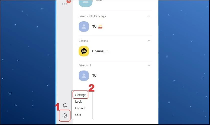 Bạn c&oacute; thể th&ecirc;m email, chỉnh sửa số điện thoại t&agrave;i khoản KakaoTalk