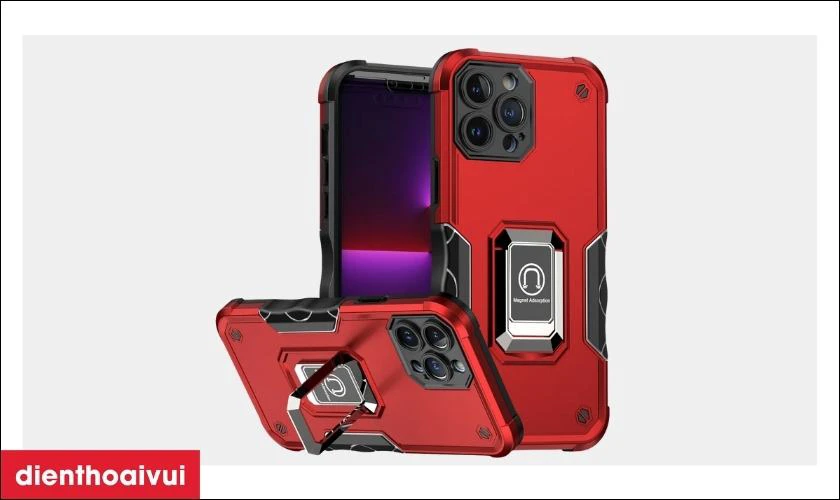 Ốp lưng iPhone 15 bằng kim loại 
