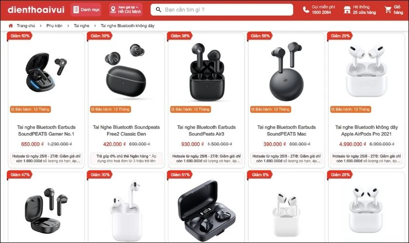 Tai nghe kh&ocirc;ng d&acirc;y, Bluetooth c&oacute; gi&aacute; bao nhi&ecirc;u?