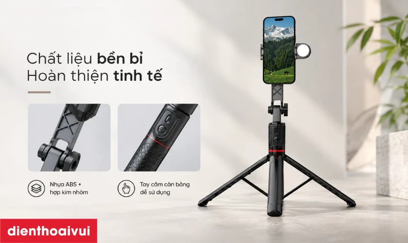 Chất liệu và độ hoàn thiện của gậy