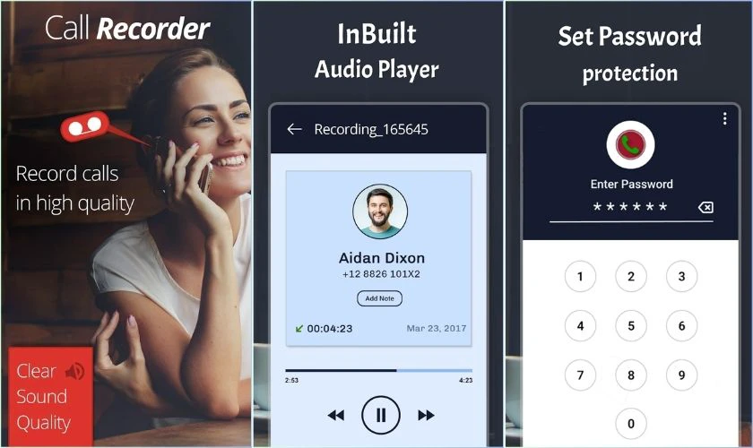 Automatic Call Recorder ACR là ứng dụng ghi âm cuộc gọi phổ biến