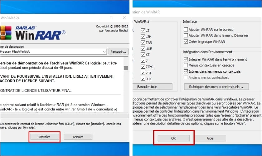 Truy cập v&agrave;o thư mục Download v&agrave; l&agrave;m theo c&aacute;c bước trong y&ecirc;u cầu của phần mềm
