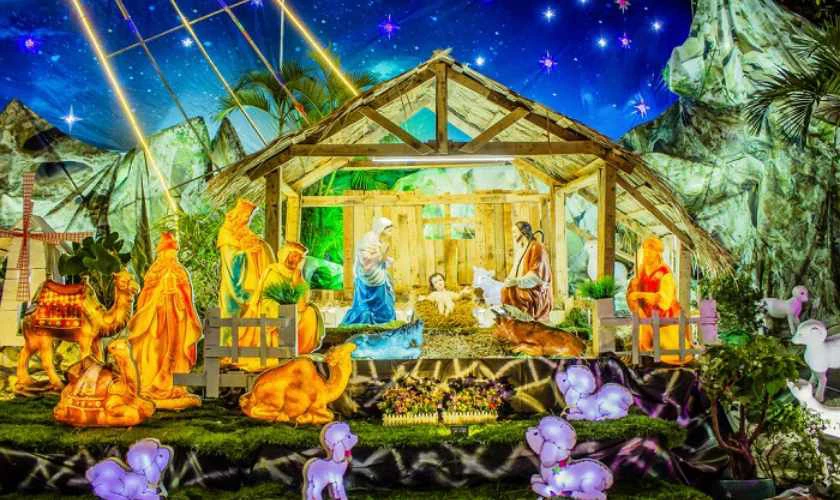 Đ&oacute;n gi&aacute;ng sinh tại X&oacute;m đạo X&oacute;m Chiếu