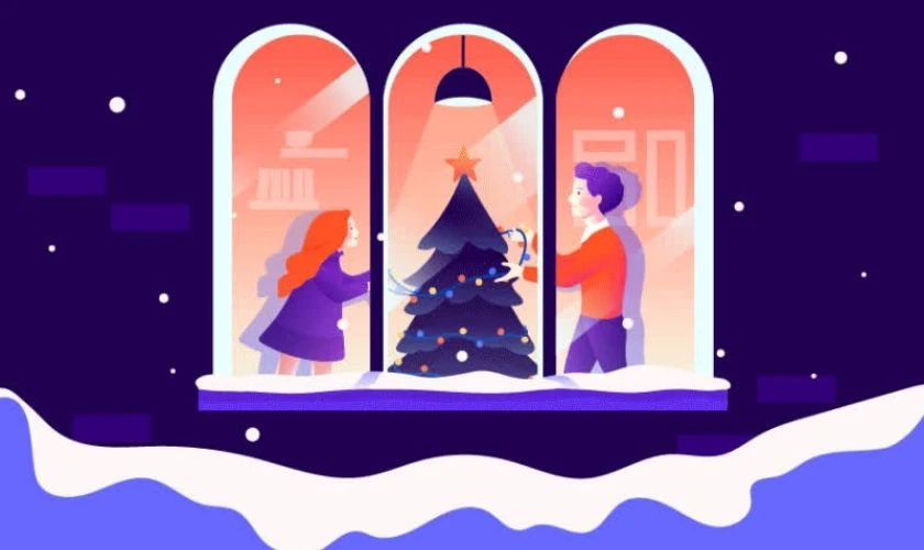Ảnh GIF Giáng Sinh vui nhộn