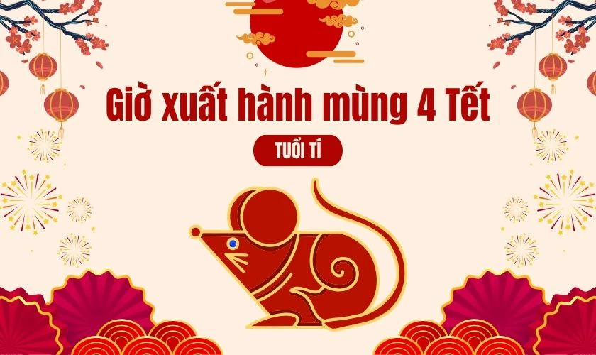 Giờ đẹp xuất hành ngày mùng 4 Tết 2026