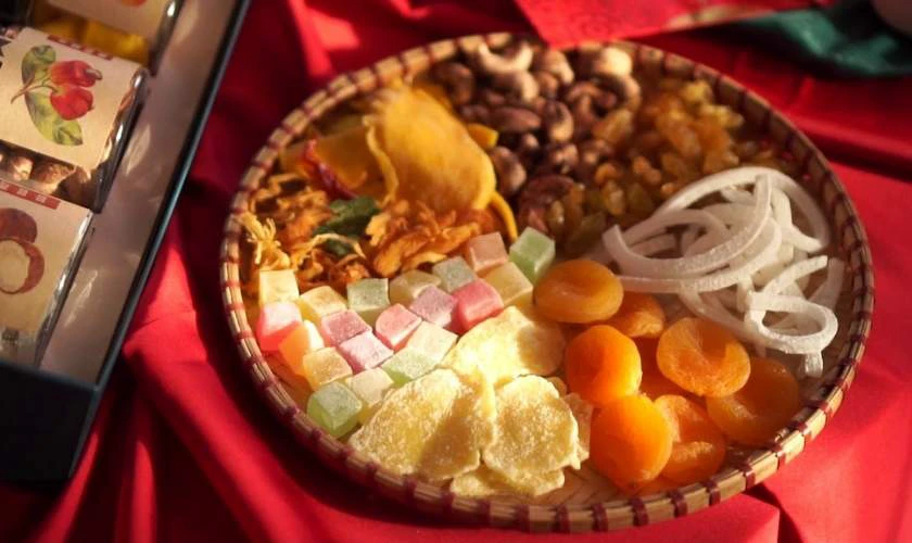 Các loại bánh kẹo, mứt Tết