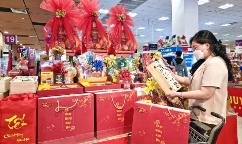 Gợi ý địa chỉ mua giỏ quà Tết 2025