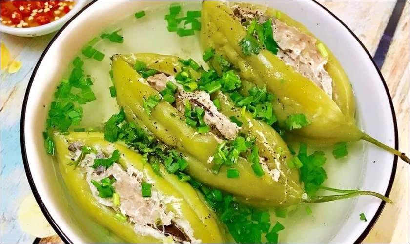 Canh khổ qua nhồi thịt