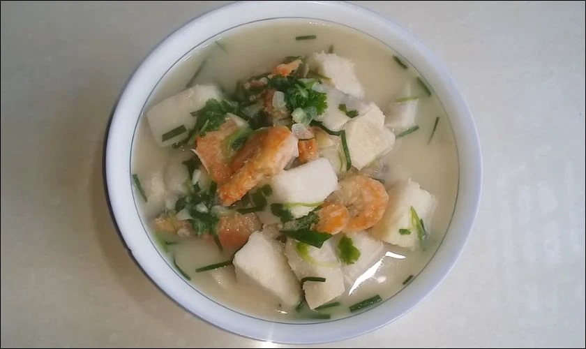 Canh khoai môn