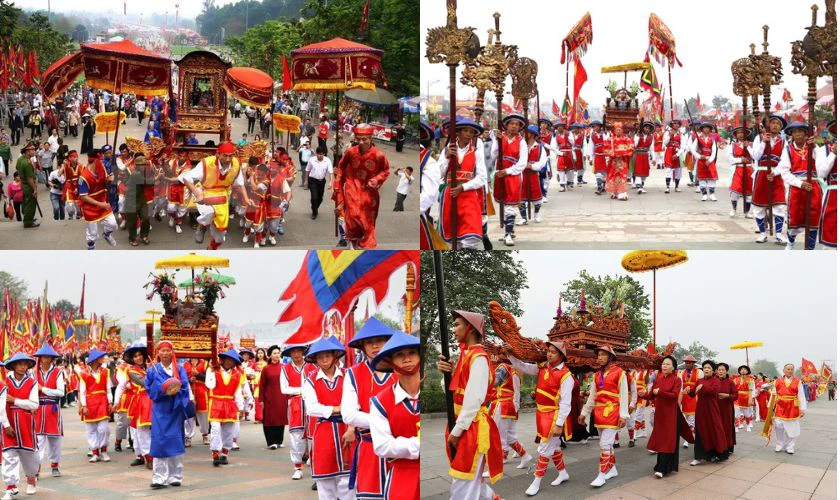 Lễ rước kiệu truyền thống
