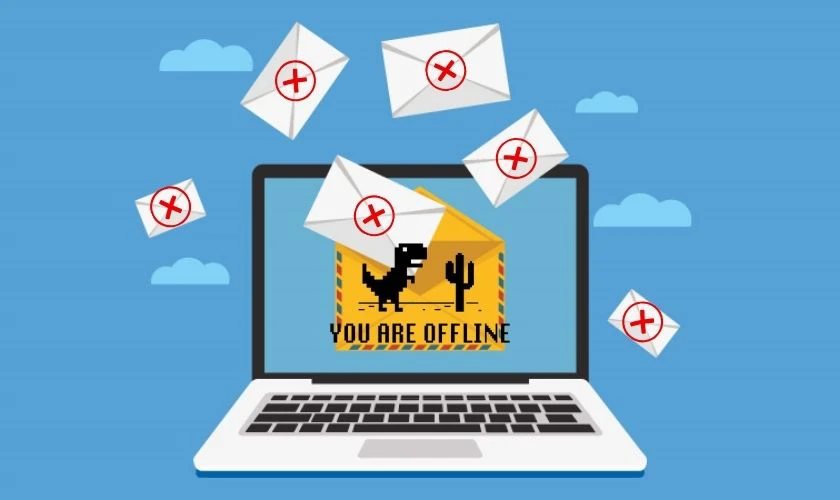 Tại sao Gmail bị chặn kh&ocirc;ng gửi được thư?