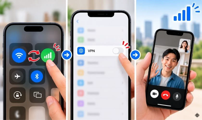 Cách khắc phục gọi video call trên Messenger không nghe được tiếng