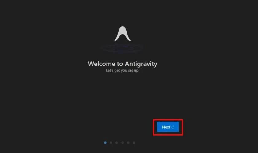 Cách tải và cài đặt Google Antigravity - Bước 3