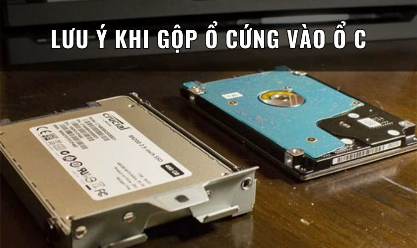 Lưu ý cần biết trước khi gộp ổ trên máy tính