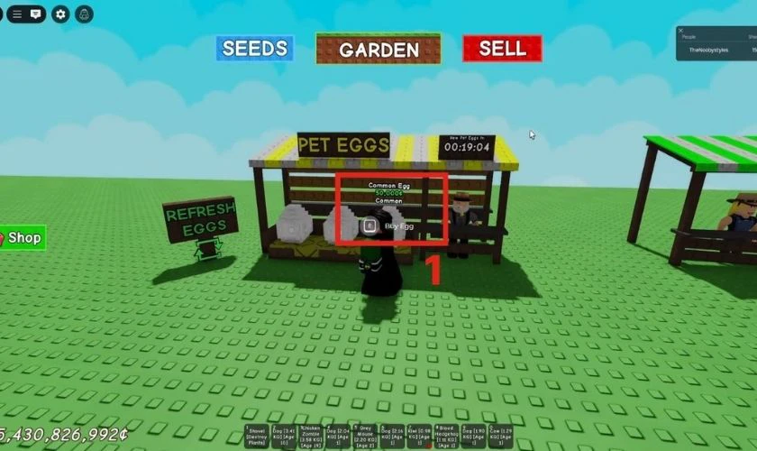 C&aacute;ch nhận Grow a Garden Wiki Pet mới nhất