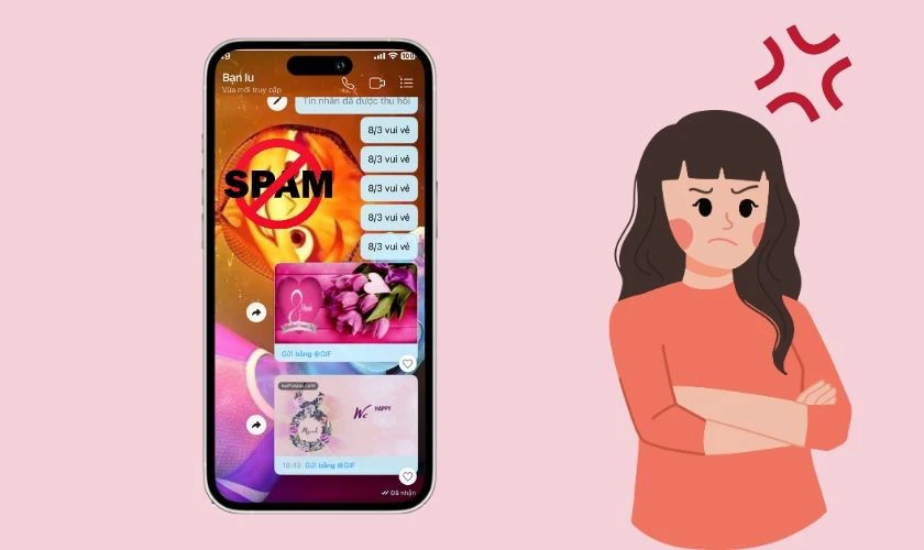Lưu ý khi gửi tin nhắn chúc 8/3 hàng loạt