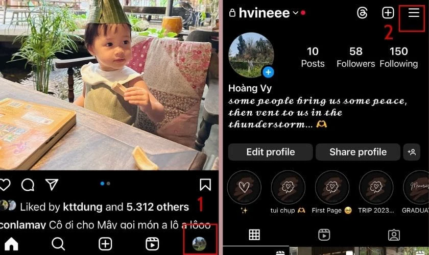 C&aacute;ch li&ecirc;n kết Instagram với Facebook tr&ecirc;n điện thoại nhanh ch&oacute;ng