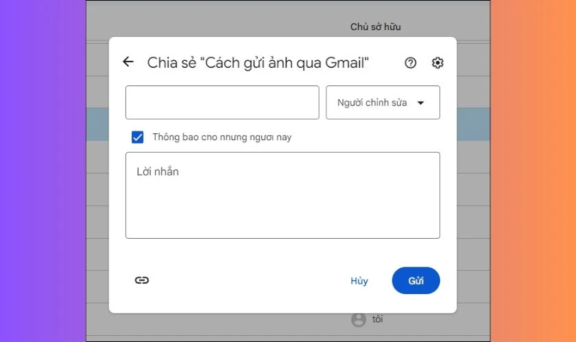 Tải file ảnh l&ecirc;n Google Drive