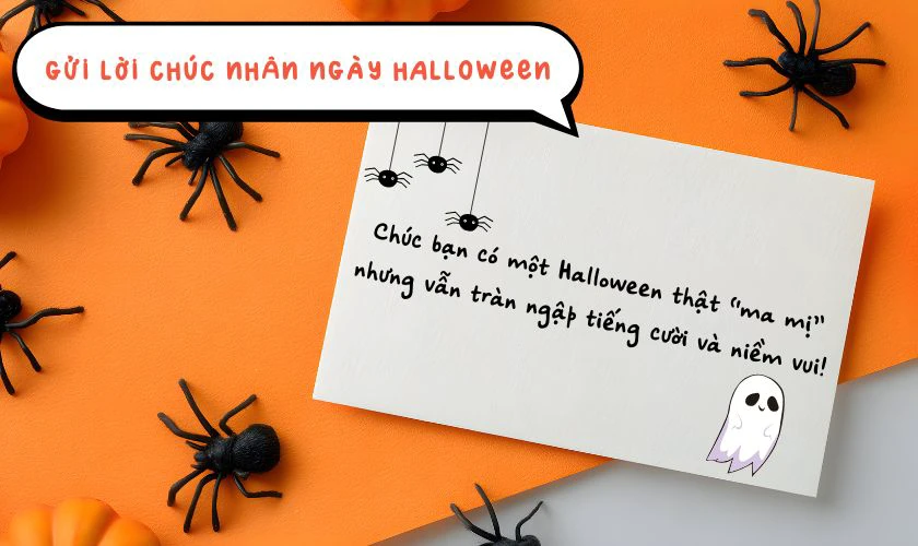Gửi lời chúc nhân ngày Halloween 2025