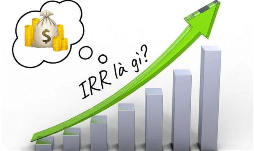 H&agrave;m IRR được d&ugrave;ng để t&iacute;nh tỷ suất ho&agrave;n vốn nội bộ