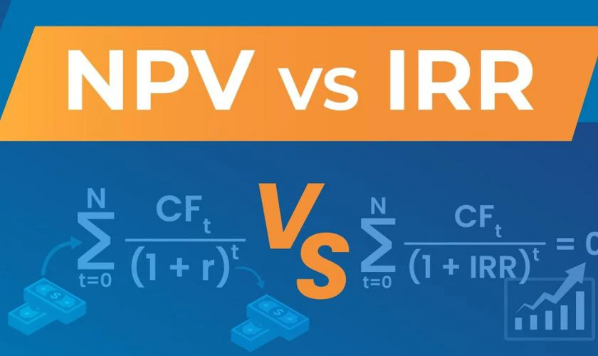 IRR v&agrave; NPV c&oacute; mối quan hệ mật thiết khi t&iacute;nh to&aacute;n t&agrave;i ch&iacute;nh trong Excel